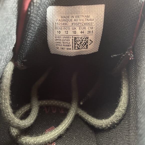 Converse One Star Counter Climate Men’s 10 Red Suede Mid Top Shoe Casual Sneaker - Picture 9 of 9